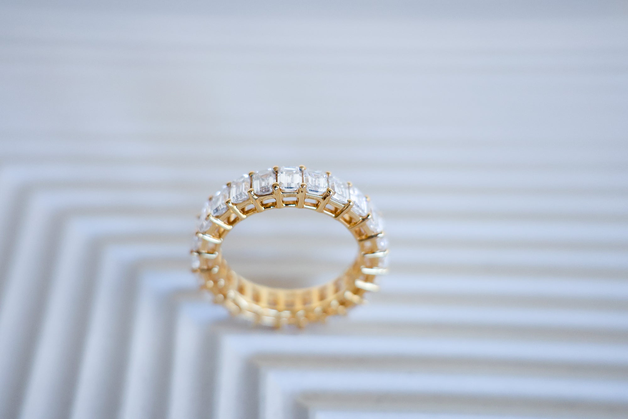 Lab-Grown Diamond Eternity Band