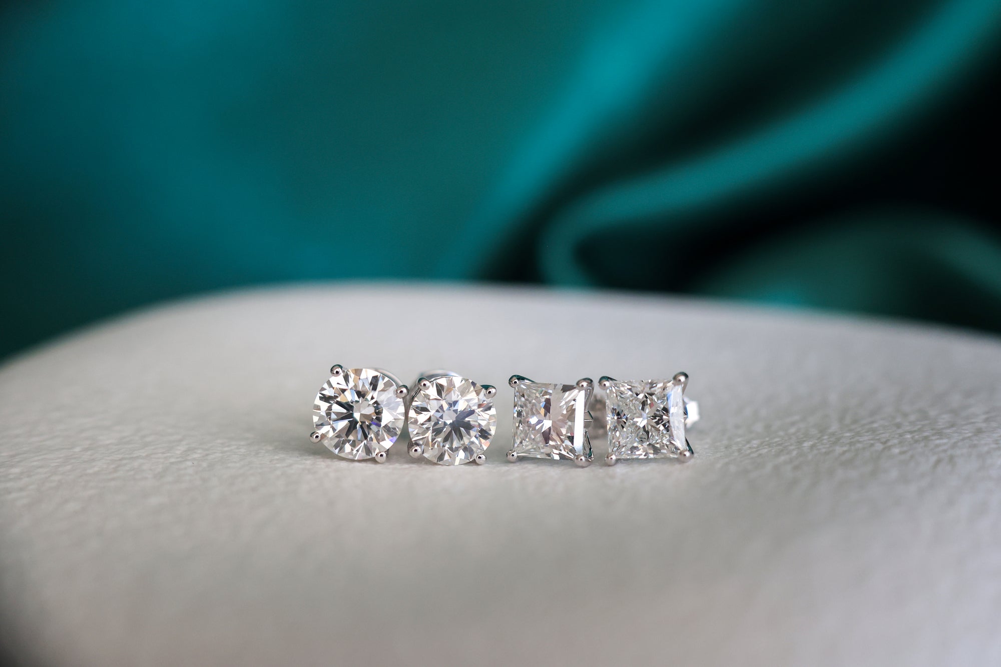 6.4 Carat Tiered Lab-Grown Diamond Drop Earrings