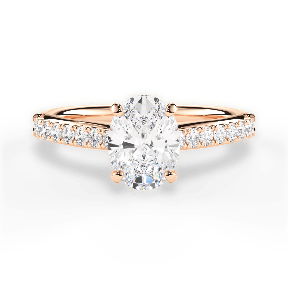 Pavé Engagement Ring Setting