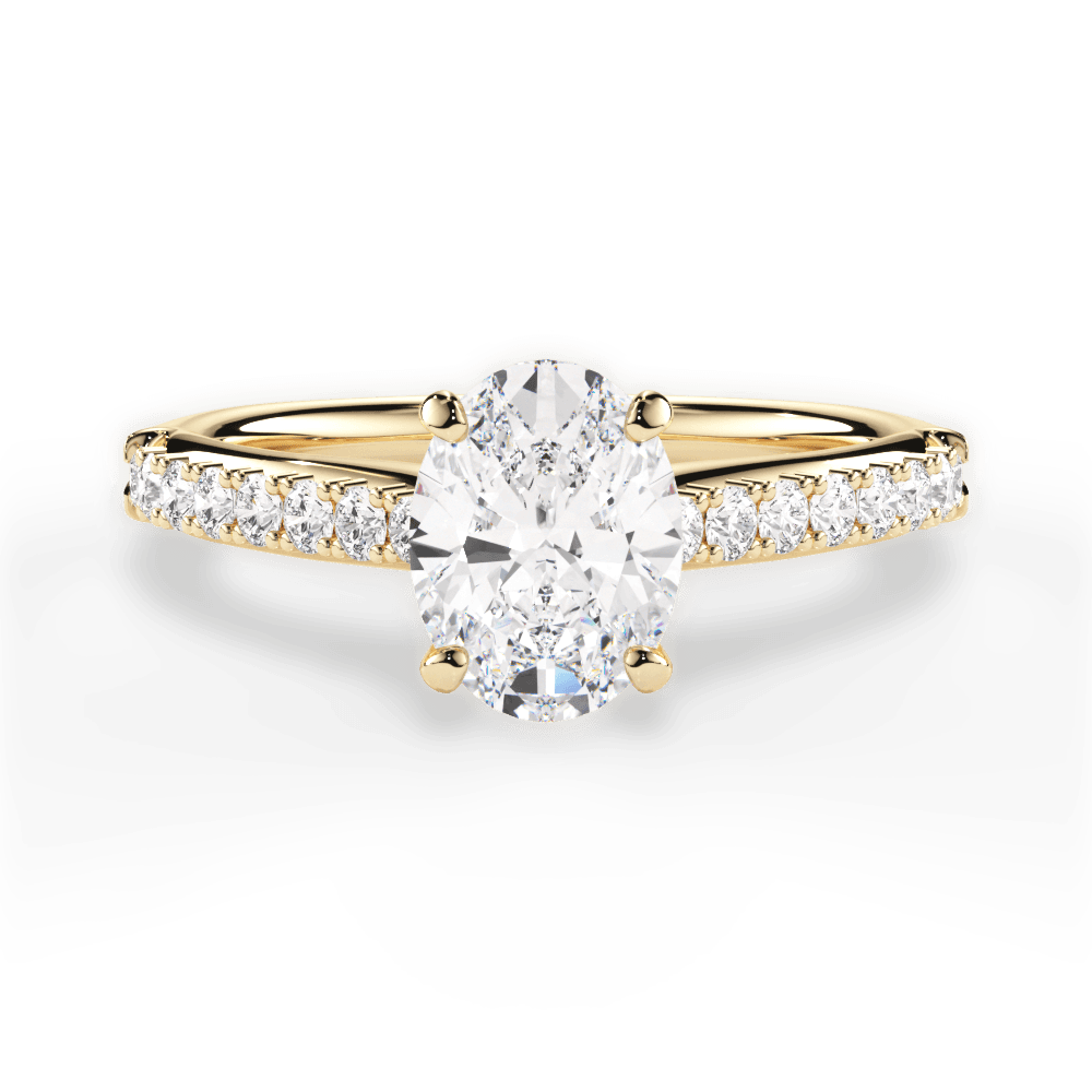 Pavé Engagement Ring Setting