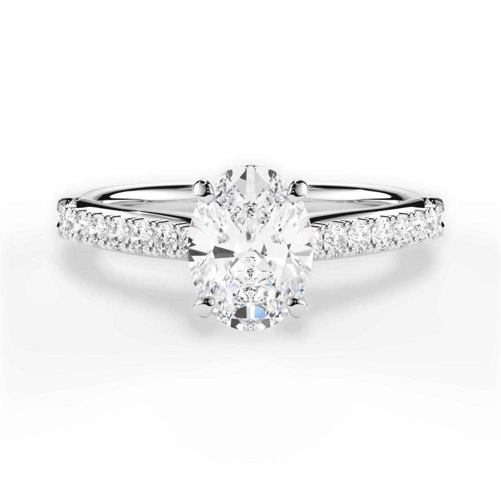 Pavé Engagement Ring Setting