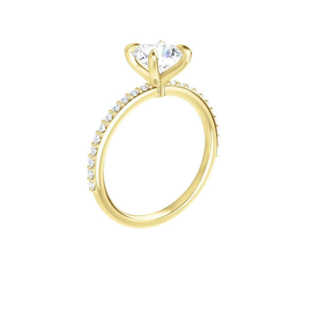 Pavé Engagement Ring Setting