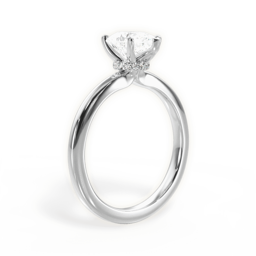 Hidden Halo Engagement Ring Setting