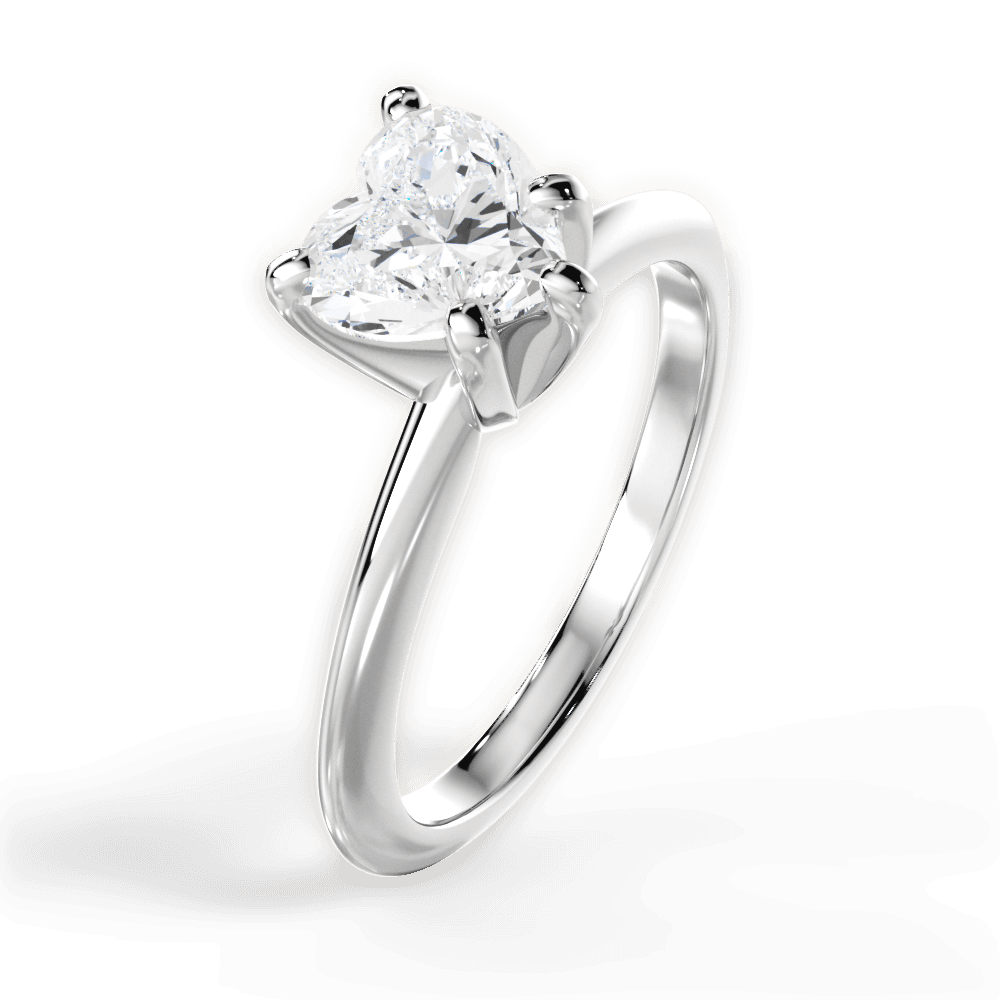 Knife Edge Solitaire Engagement Ring Setting