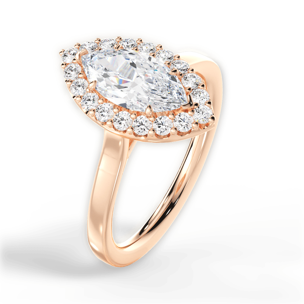 Halo Engagement Ring Setting